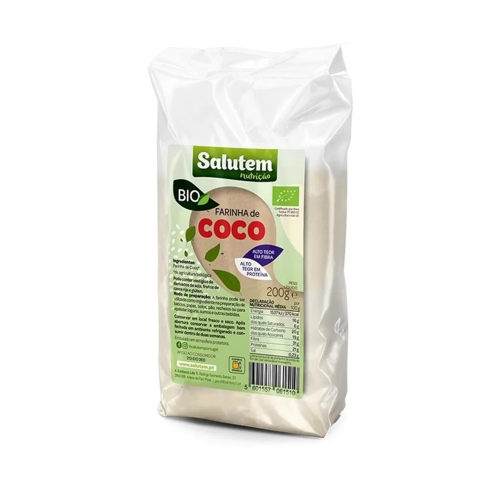 Farinha De Coco Salutem Bio 200g