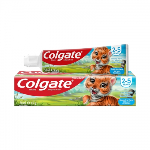 Pasta Dente Colgate Bubble Fruit 2 – 5 Anos 50ml