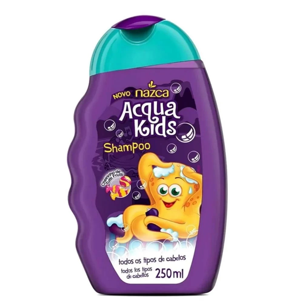 Acqua Kids Shampo 2 Em 1 Tutti-Frutti Vegana 250ml